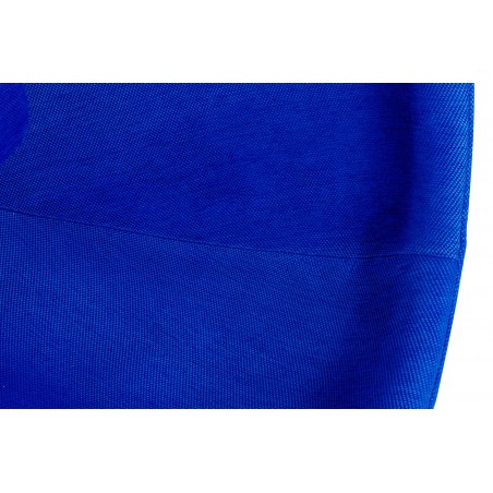 Fotel BALL biało-niebieski - włókno szklane, wełna