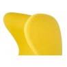 Fotel EGG CLASSIC musztardowy.21 - wełna, podstawa aluminiowa