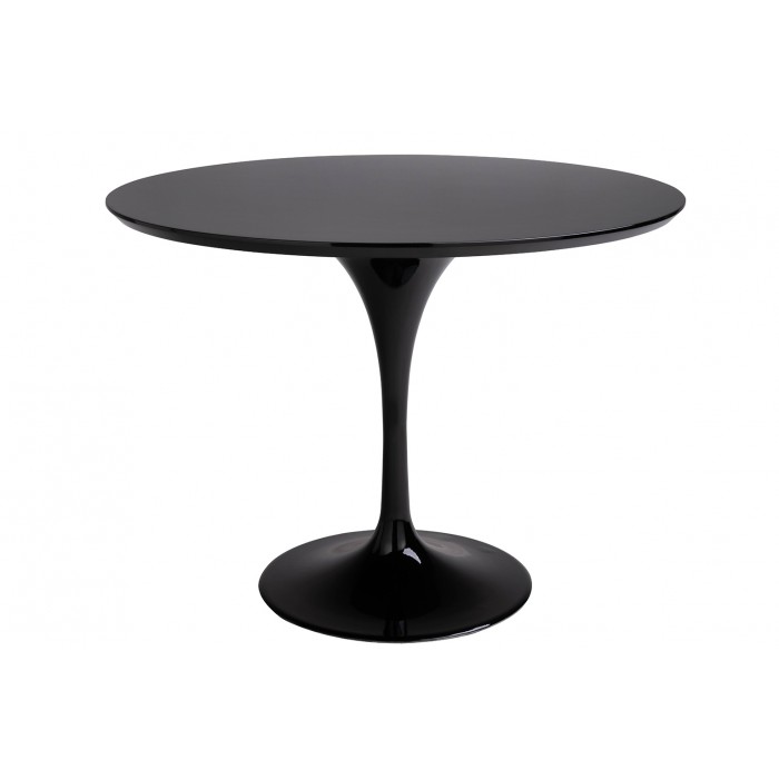 Stół TULIP czarny 100CM - MDF