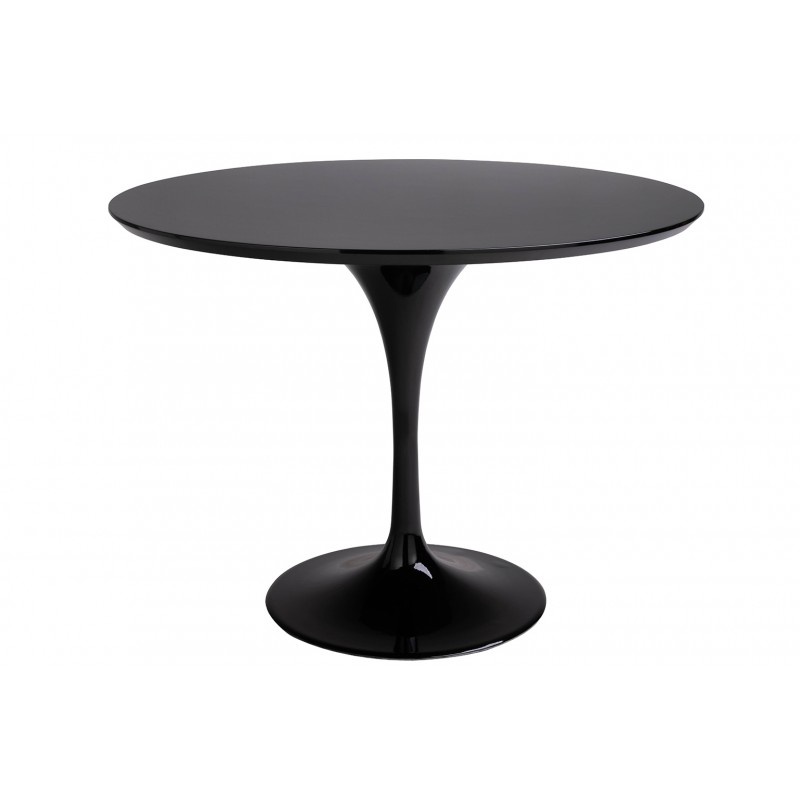 Stół TULIP czarny 100CM - MDF