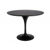 Stół TULIP czarny 100CM - MDF