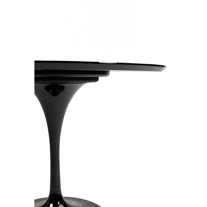 Stół TULIP czarny 100CM - MDF