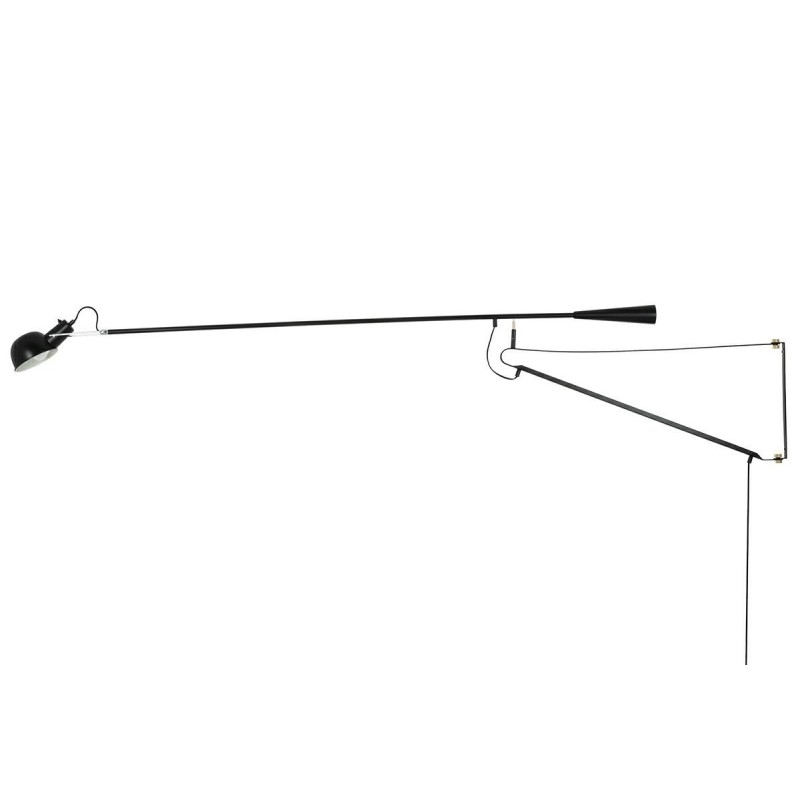 Kinkiet RIFLE czarny - włókno węglowe, metal