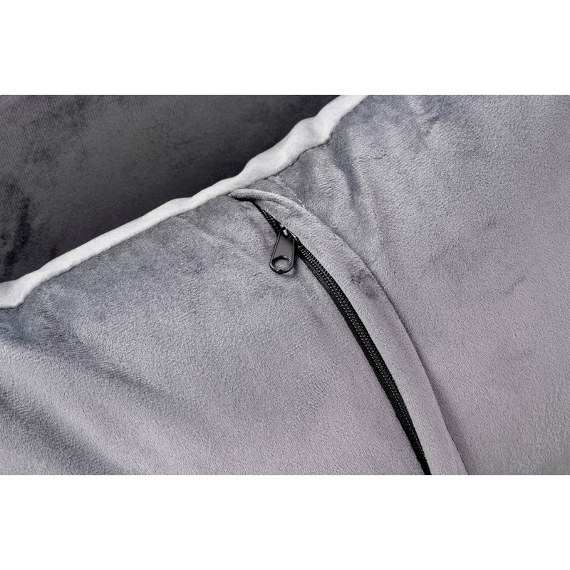 FOTEL CHLOE VELVET ciemny szary