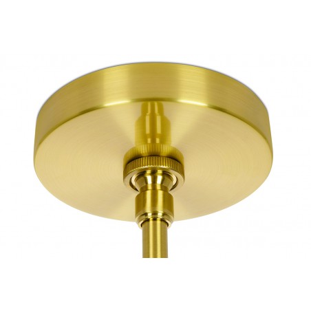 Lampa wisząca APOLLO 1 czarna - szczotkowane złoto