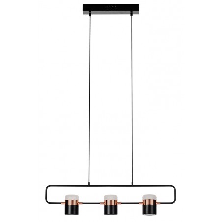 Lampa wisząca BLINK 3 czarna - LED, metal