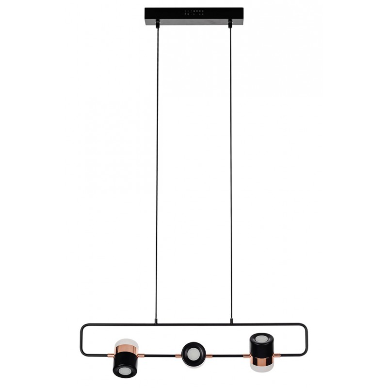 Lampa wisząca BLINK 3 czarna - LED, metal