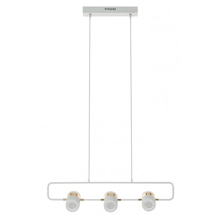 Lampa wisząca BLINK 3 biała - LED, metal