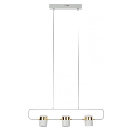 Lampa wisząca BLINK 3 biała - LED, metal