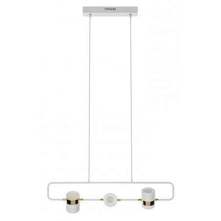 Lampa wisząca BLINK 3 biała - LED, metal