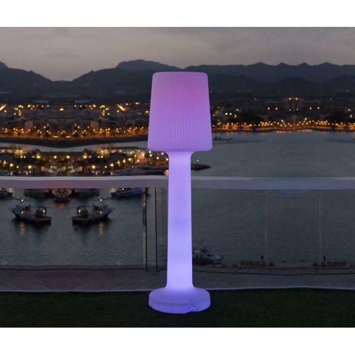 NEW GARDEN lampa ogrodowa CARMEN 165  CABLE biała