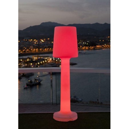 NEW GARDEN lampa ogrodowa CARMEN 165 C biała - LED