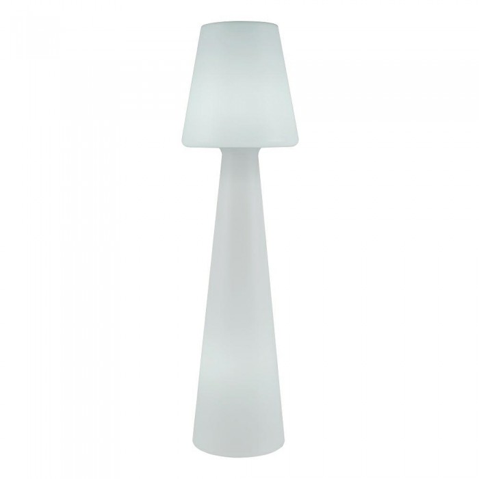 NEW GARDEN lampa podłogowa LOLA 165 biała - LED, przewód