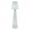 NEW GARDEN lampa podłogowa LOLA 165 biała - LED, przewód