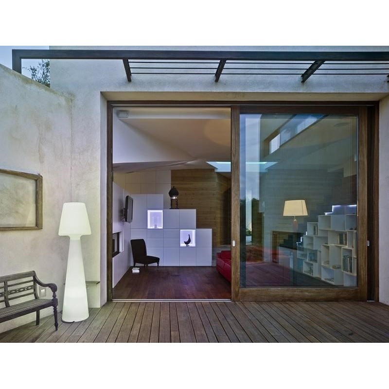 NEW GARDEN lampa podłogowa LOLA 165 biała - LED, przewód