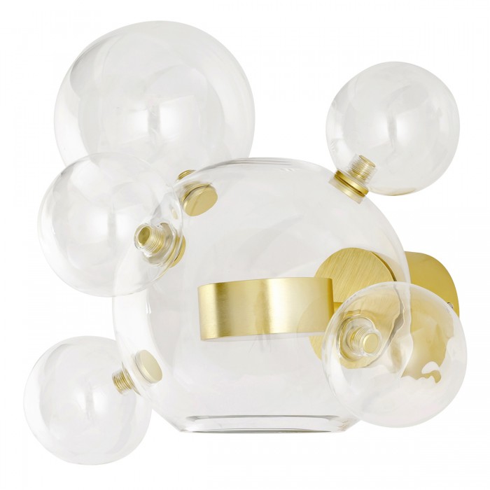 Kinkiet CAPRI WALL 6 złoty - 60 LED, aluminium,...