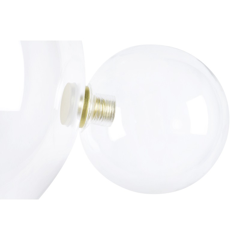 Kinkiet CAPRI WALL 6 złoty - 60 LED, aluminium, szkło