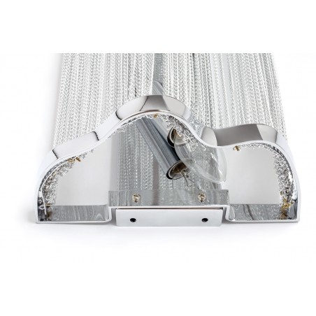 Kinkiet ATLANTA WALL 2 - aluminium, stal