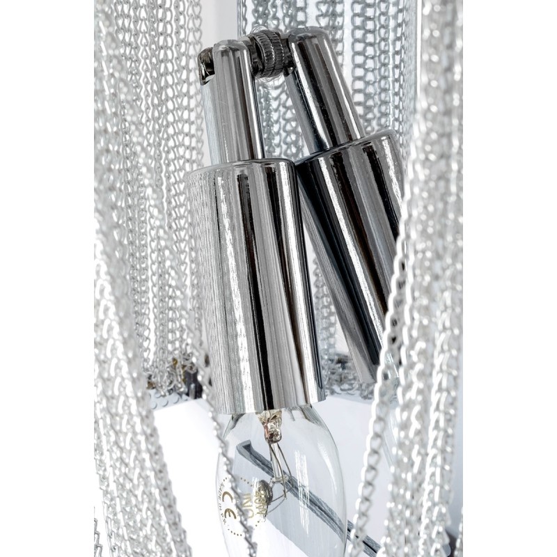 Kinkiet ATLANTA WALL 2 - aluminium, stal