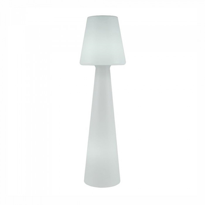 NEW GARDEN lampa podłogowa LOLA 110 biała - LED, wbudowana bateria, RGB+pilot