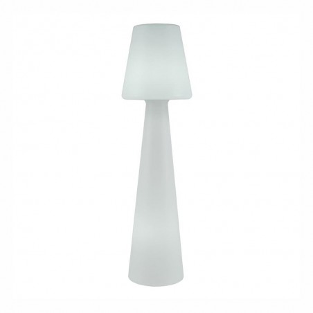 NEW GARDEN lampa podłogowa LOLA 110 biała - LED, wbudowana bateria, RGB+pilot