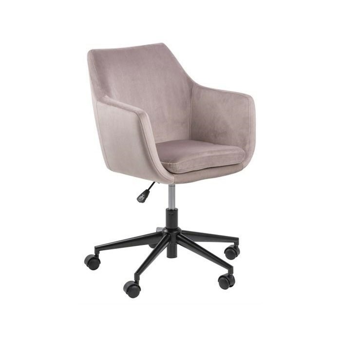 ACTONA fotel biurowy NORA  - brudny róż