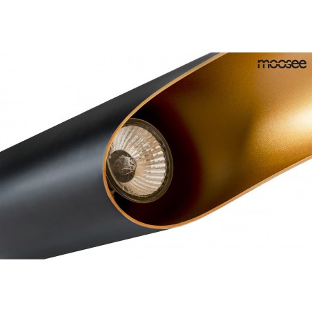 MOOSEE kinkiet CONTEO WALL - czarny, złoty