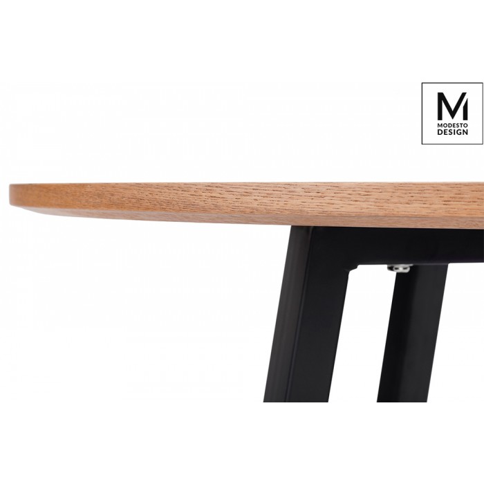 MODESTO stół TAVOLO FI 80 dąb - blat MDF,...