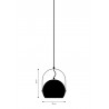 FRANDSEN lampa wisząca BALL W/HANDLE czarny mat