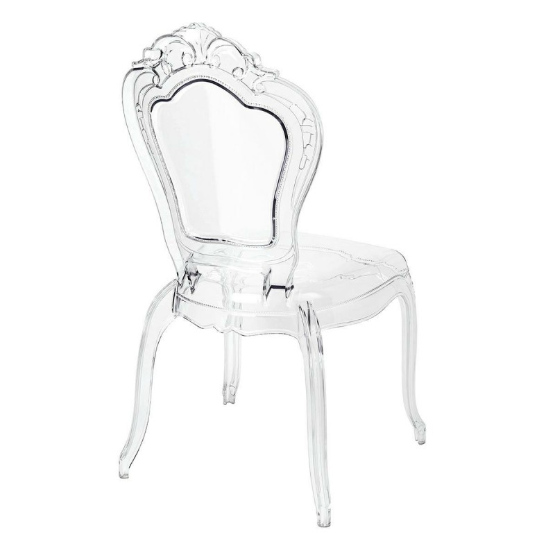 Krzesło KING transparentne - poliwęglan