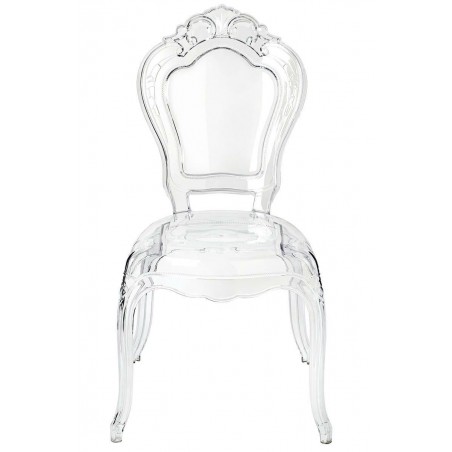 Krzesło KING transparentne - poliwęglan