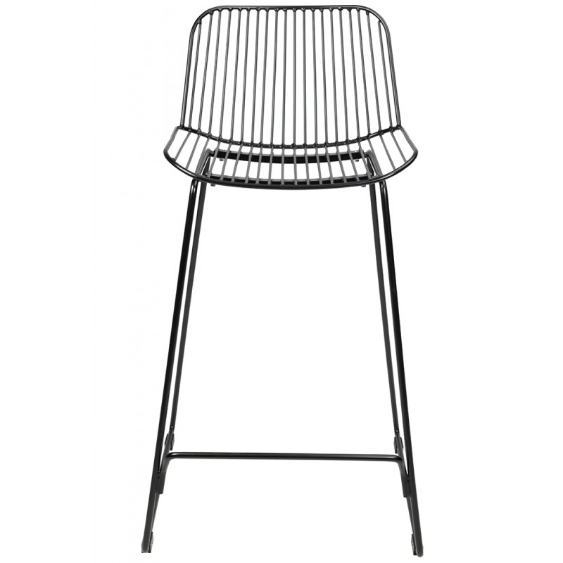 Hoker MILES czarny 66 cm - metal, ekoskóra