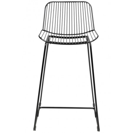 Hoker MILES czarny 66 cm - metal, ekoskóra