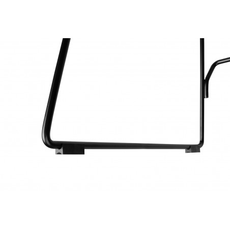 Hoker MILES czarny 66 cm - metal, ekoskóra