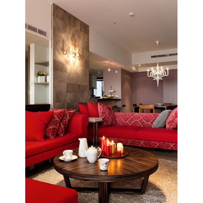 Kinkiet ICE 3D transparentny - akryl