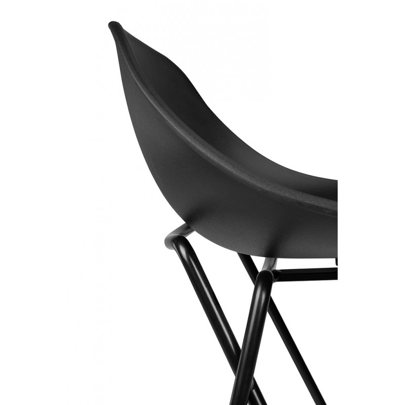 Hoker PERSY czarny 66 cm - polipropylen, metal