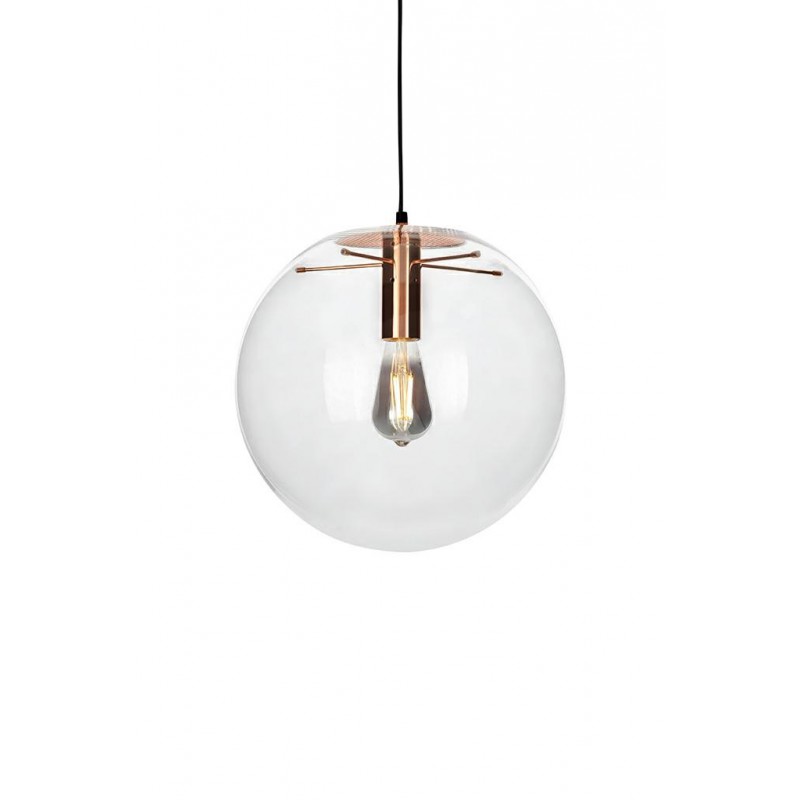 Lampa wisząca SANDRA 20 miedziana - szkło, metal