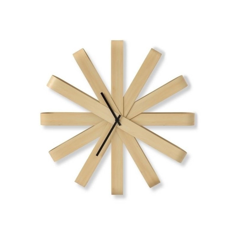 UMBRA zegar RIBBONWOOD  -natural