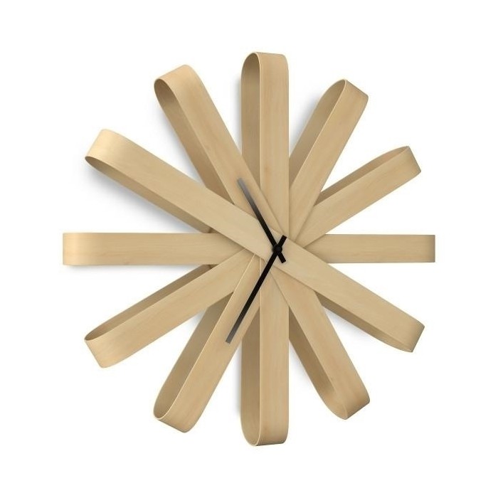 UMBRA zegar RIBBONWOOD  -natural