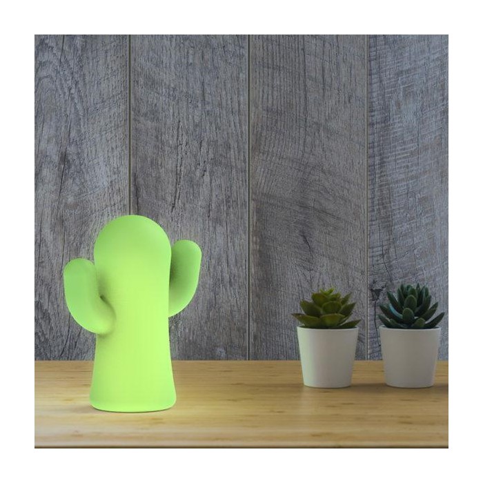 NEW GARDEN lampa ogrodowa PANCHITO LIMA INDOOR & OUTDOOR limonkowa - LED, wbudowana bateria