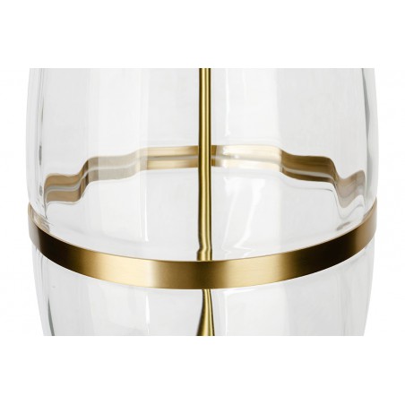 Lampa wisząca CHAPLIN 200 mosiądz - LED, szkło