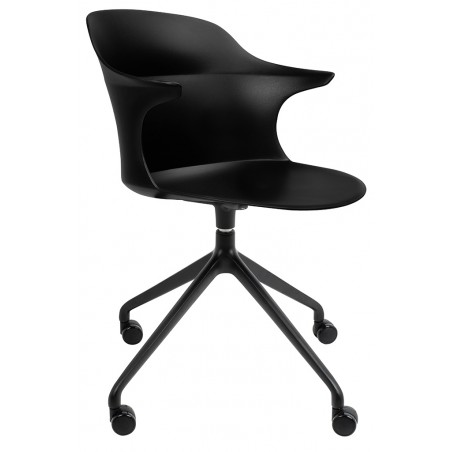 Krzesło biurowe obrotowe BRAZO czarne