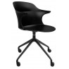 Krzesło biurowe obrotowe BRAZO czarne