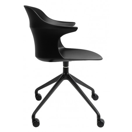 Krzesło biurowe obrotowe BRAZO czarne