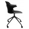 Krzesło biurowe obrotowe BRAZO czarne