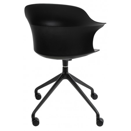 Krzesło biurowe obrotowe BRAZO czarne