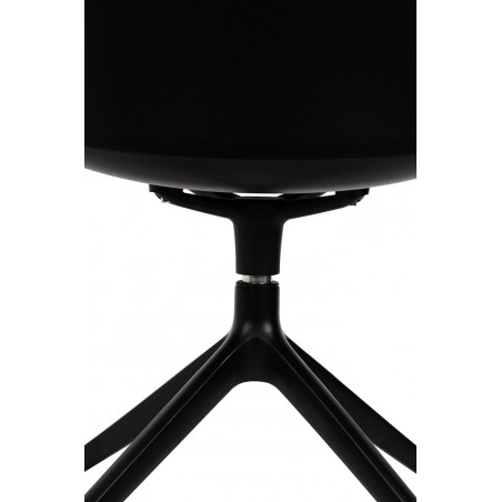 Krzesło biurowe obrotowe BRAZO czarne