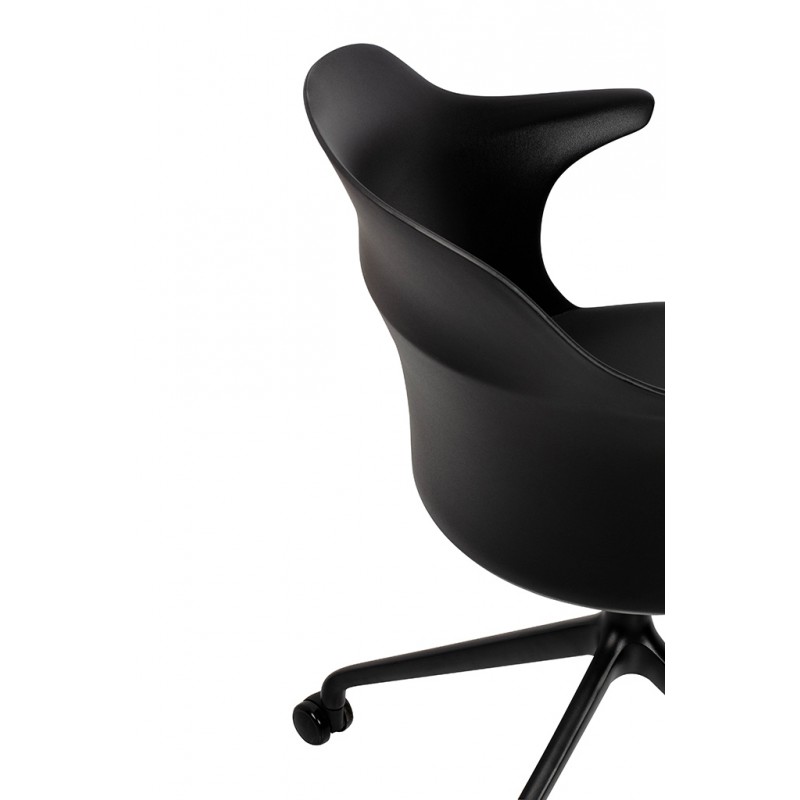 Krzesło biurowe obrotowe BRAZO czarne