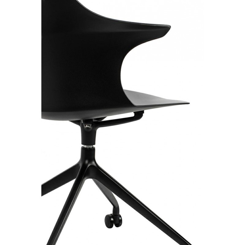 Krzesło biurowe obrotowe BRAZO czarne