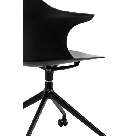 Krzesło biurowe obrotowe BRAZO czarne